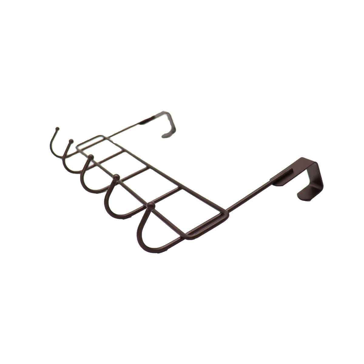 Kitchen Cupboard Door Rack With 5 Hooks Set of 2 Shop Today. Get it