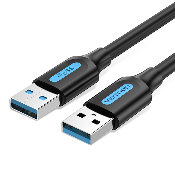 Vention USB 3.0 A Male to A Male Cable 1.5M -Black PVC
