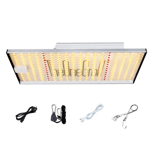 TheOneGrow 120W Led Panel Light Full Spectrum LED Grow Lights Diodes