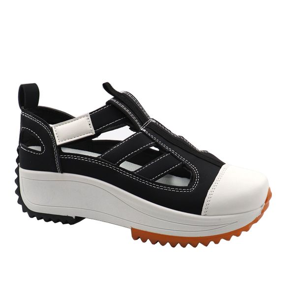 Ladies Casual Cutout Design Platform Sneakers