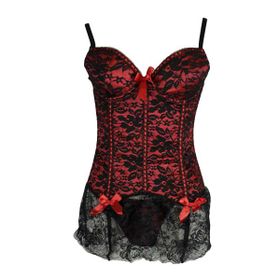 Black & Red Floral Design Lingerie | Buy Online in South Africa