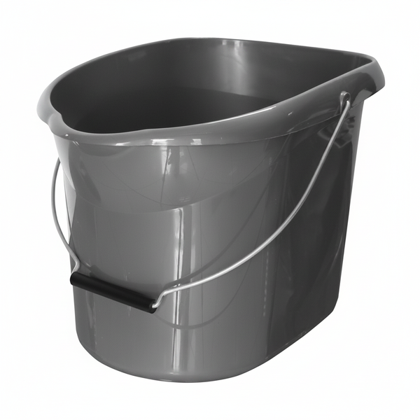 Durable 14L Storage Bucket for Cleaning, Gardening, and Household Use