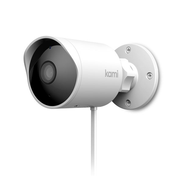 Kami IP Camera 1080p External Bullet Wired - White
