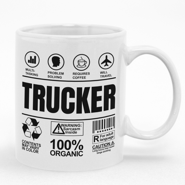 Fun Gift Idea for a Trucker's Birthday or Christmas Mug