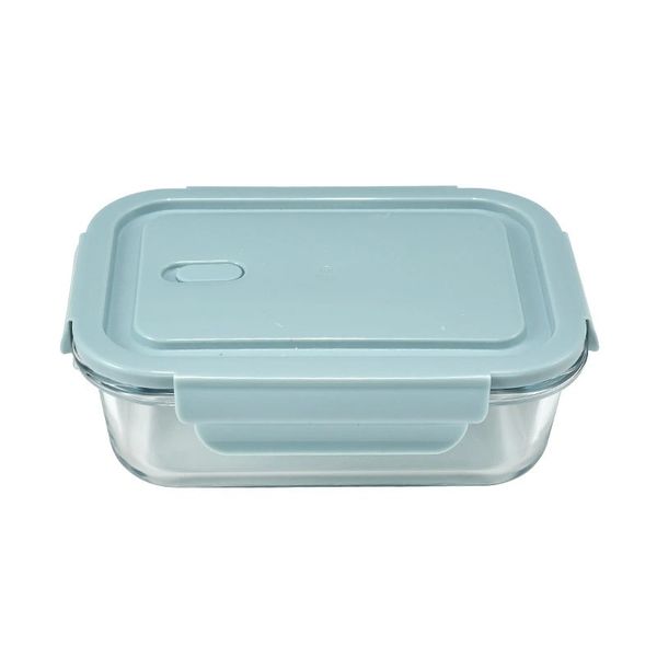 Smart Glass Lunch Box Blue - 3 Pack