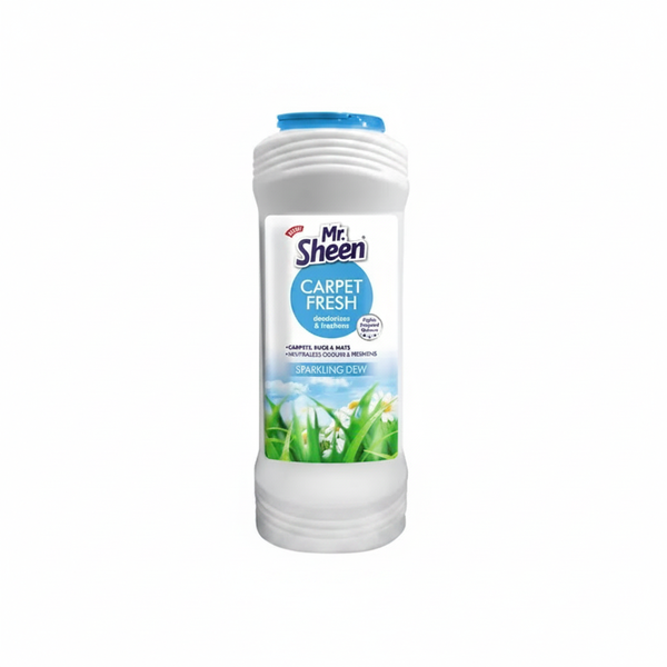 Mr Sheen Carpet Deodorising Powder 600g - Sparkling Dew Scent