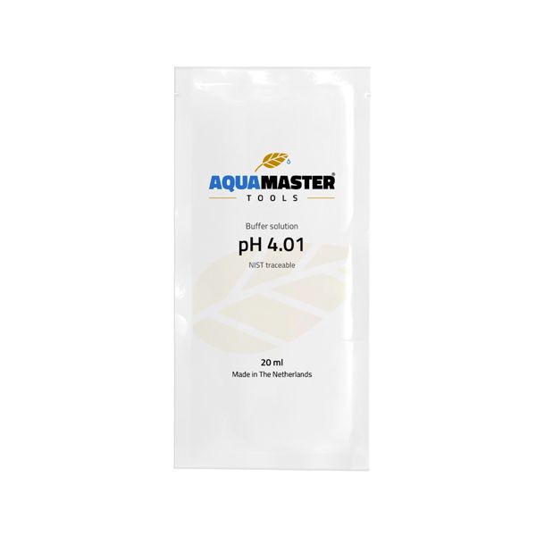 Aqua Master pH 4.01 Calibration Buffer Solution 20ML Sachet