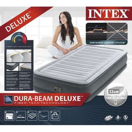 Intex twin outlet deluxe