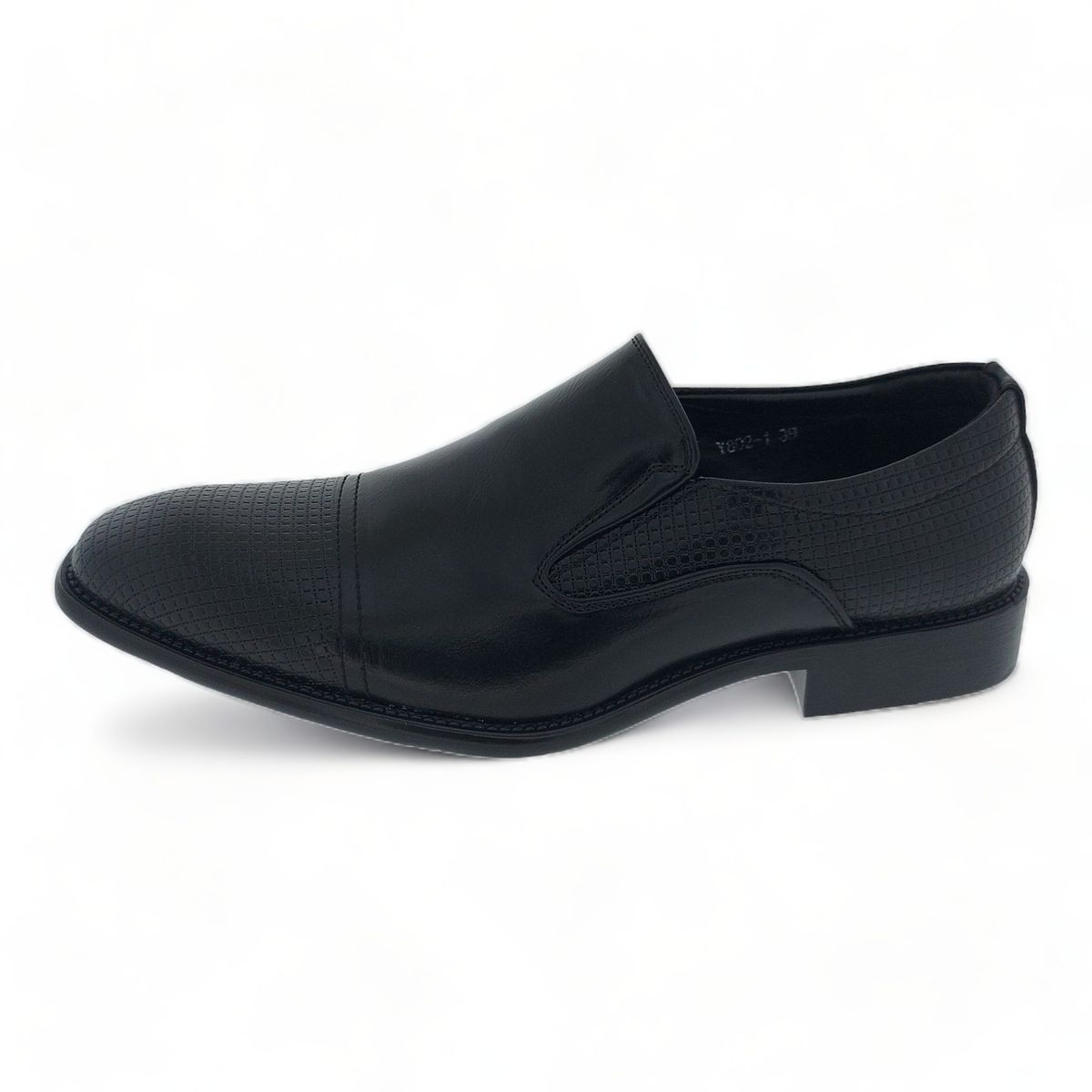 Men's Classic Loafers with Elastic Vamp Edge Y802 | Shop Today. Get it ...