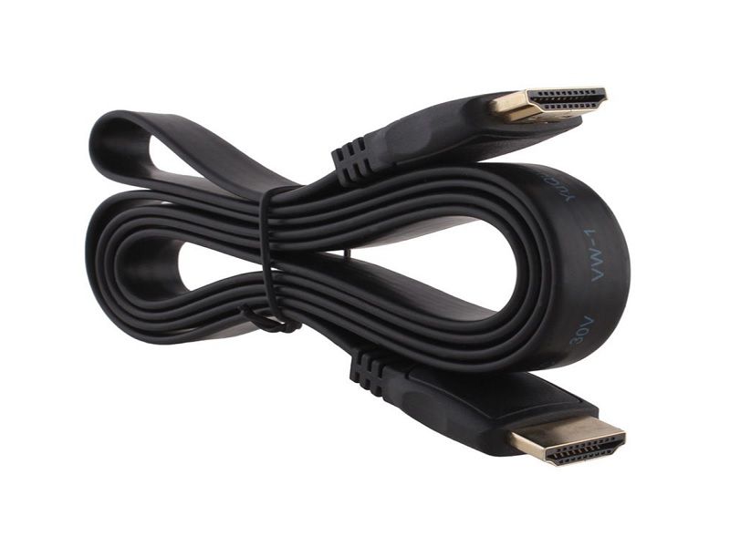 ZATECH HDTV Premium Quality Flat Cable 3 Meters