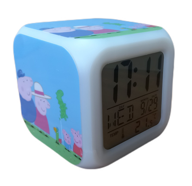 Peppa Pig - Night Ligth Alarm Clock