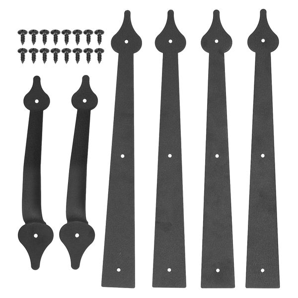 American-Style Wrought Iron Garage Door Handle and Hardware