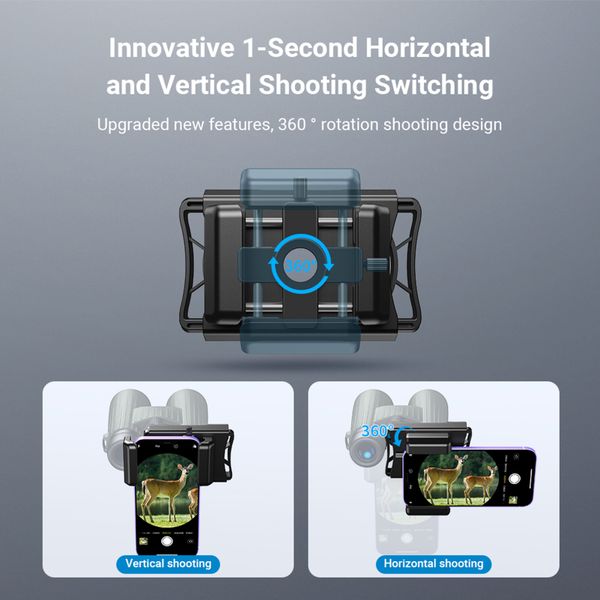 Adapter compatible with telescope phone