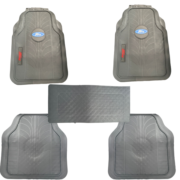 Universal Automotive Mats Compatible with Ford- 5 Piece Set