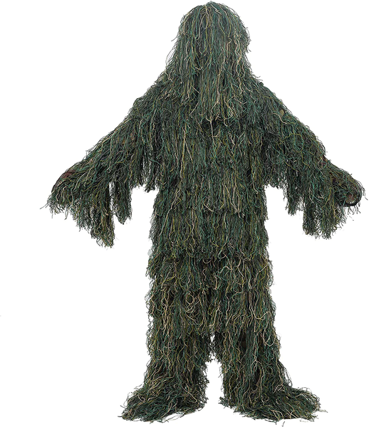 3D Camouflage Ghillie Suit Set