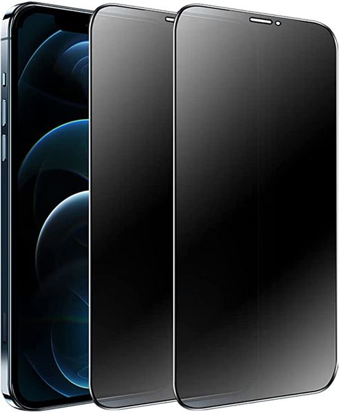 Set of 2 - Privacy Screen Protector for iPhone 14/14 Max/14 Pro/14 Pro Max