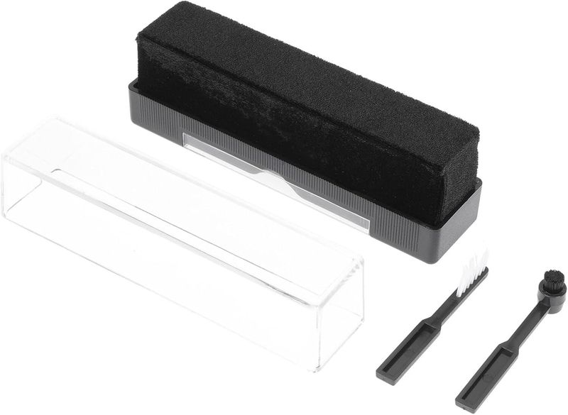 Vinyl Record Cleaning Brush Anti-Static Phono Care Kit for Safe Turntable