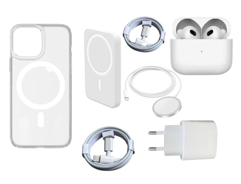7 Pc Accessory Box - Phone Case, Chargers, Cables &amp; Earbuds - 16 Pro Series