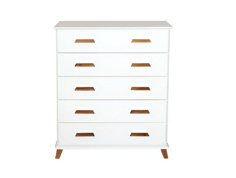 Stylish 5 Drawer- Chest of Drawers