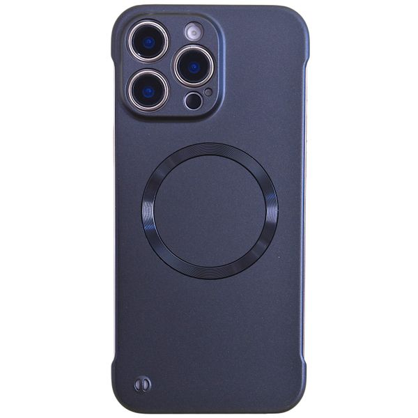 Black Magnetic Case with Built-in MagSafe Ring - Compatible with iPhone