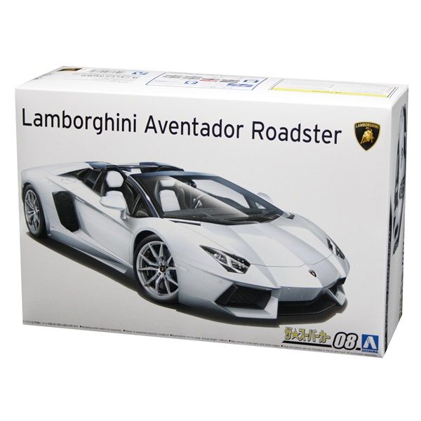 Aoshima 05866 1/24 Aventador LP700-04 Roads