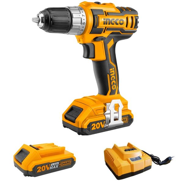Ingco - Lithium Ion Cordless Drill (20V)