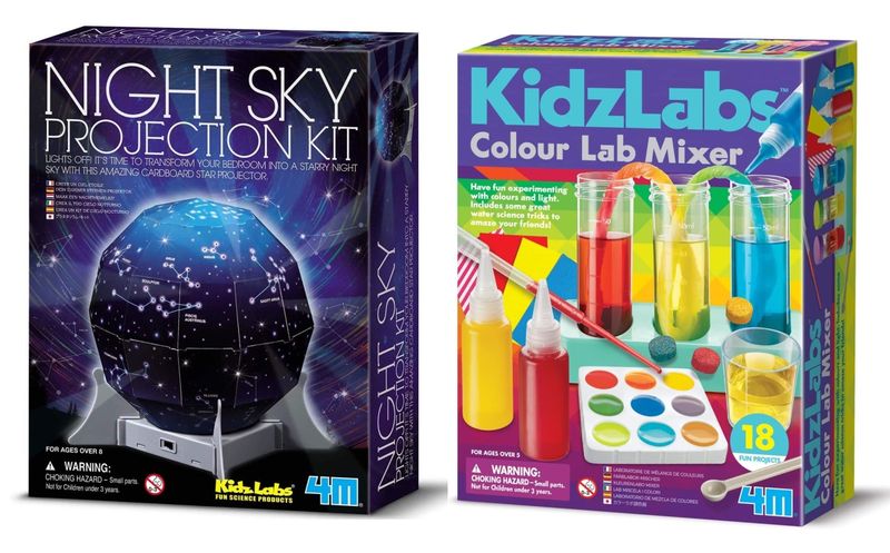 4M Night Sky &amp; 4M Colour Lab Mixer Kit