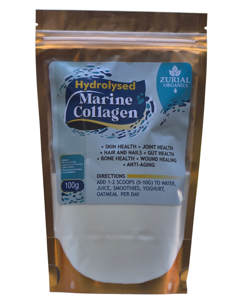 Zurial Organics Hydrolysed Marine Collagen 100g