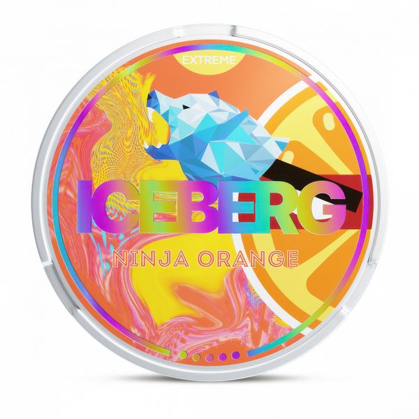 ICEBERG - Ninja Orange Extreme - Nicotine Pouches