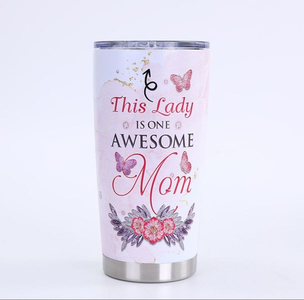 Personalised Travel Mug For Mom ,Customized Vacuum Tumbler For Mom