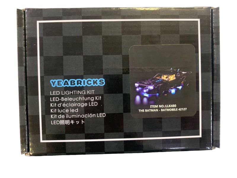 Yeabricks Light Set For Lego 42127 The Batman - Batmobile