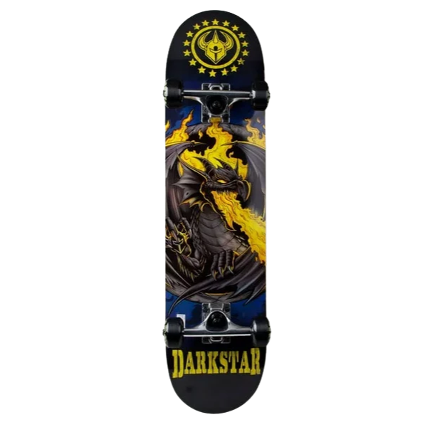 Darkstar | Yellow Dragon 7.75 Inch Complete Skateboard