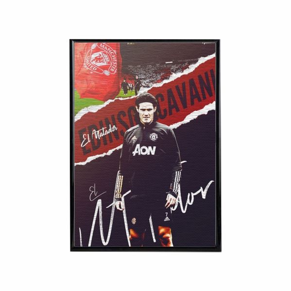Manchester United Edinson Cavani Poster