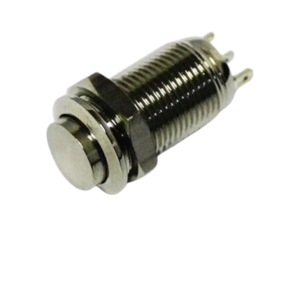 AVP12R-M1SCB12 12mm Momentary Vandal-Proof Switch Blue LED 2A 36VDC IP65
