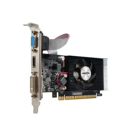 QTHREE GeForce 210 Graphic Card,1024 MB,DDR3,64 Bits,HDMI,DVI,VGA,589 ...