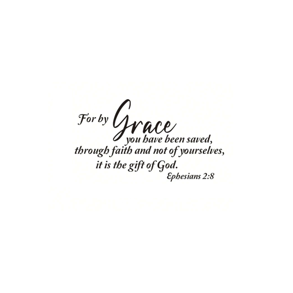 Religious Wall Art Ephesians 2 Verse 8
