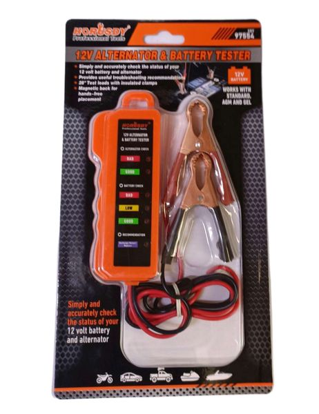 12V Alternator Battery Tester image