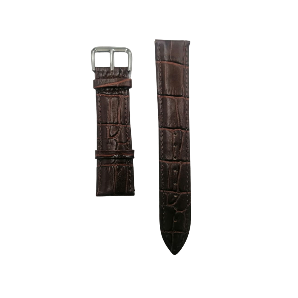 Brown Genuine Leather Watch Strap 20mm Shop Today. Get it Tomorrow