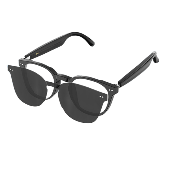 AI Smart Glasses, 2-in-1 Magnetic Sunglasses with Real-Time Translation