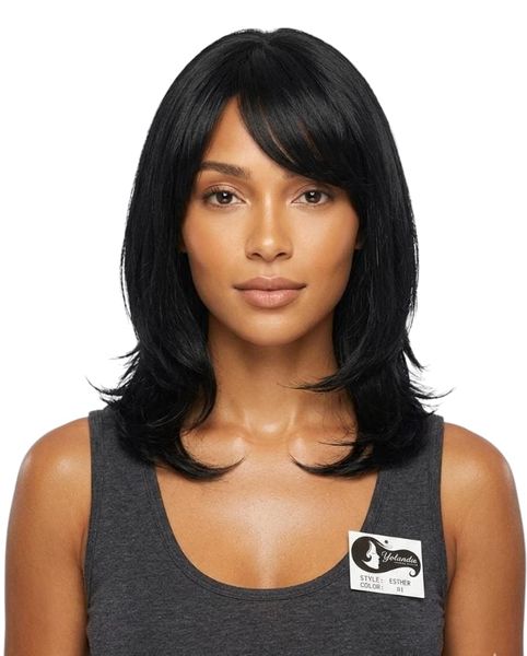Yolanda -100% Synthetic Hair Wig-Esther #1