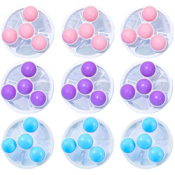 9 Piece Pet Hair Catcher Laundry, Lint Catcher Washing Machine, Pet Hair Remover