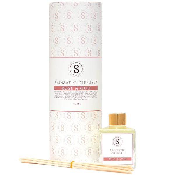 Scentury Rose &amp; Oud Reed Diffuser 150ml