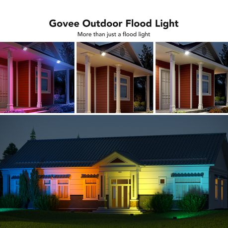 Govee RGBICWW LED Smart Flood Lights (4 Pack) - Smart Light, Shop Today.  Get it Tomorrow!