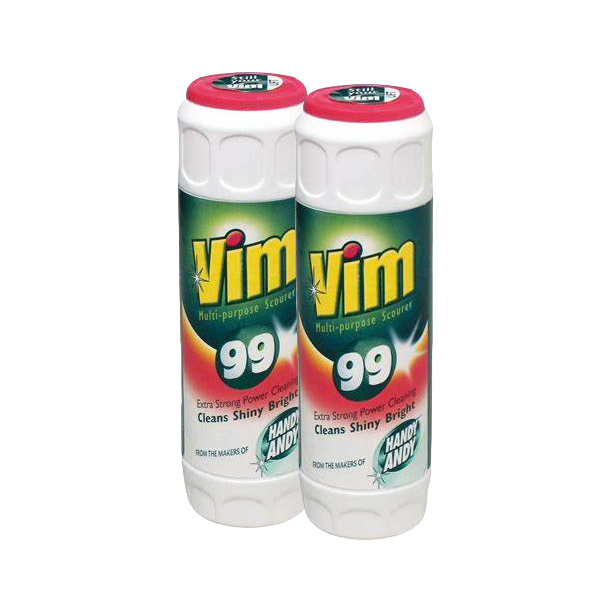 HANDY ANDY Vim Multi Purpose Scourer Extra Strong 500g 2Pack