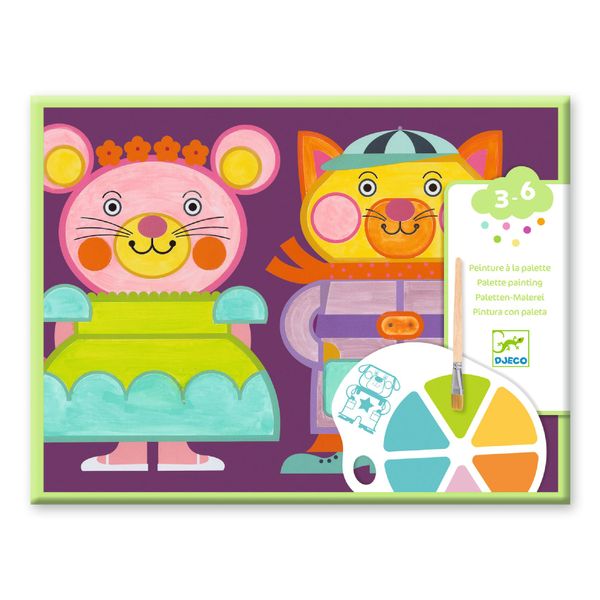 Djeco Palette painting - Chubby cheeks