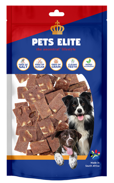 Pets Elite Peanut Brittle Bite Size 190g - Collagen &amp; Peanut Chews