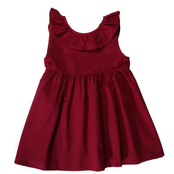 Maroon Girls Dress