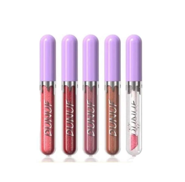 Diamond Gloss Sparkling Lip Gloss - 5Piece
