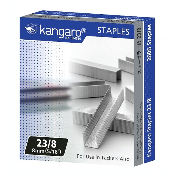 Kangaro Heavy Duty Staples (Box of 1000)
