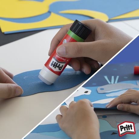 Pritt Glue Stick 3pk 22G (Pack of 3)